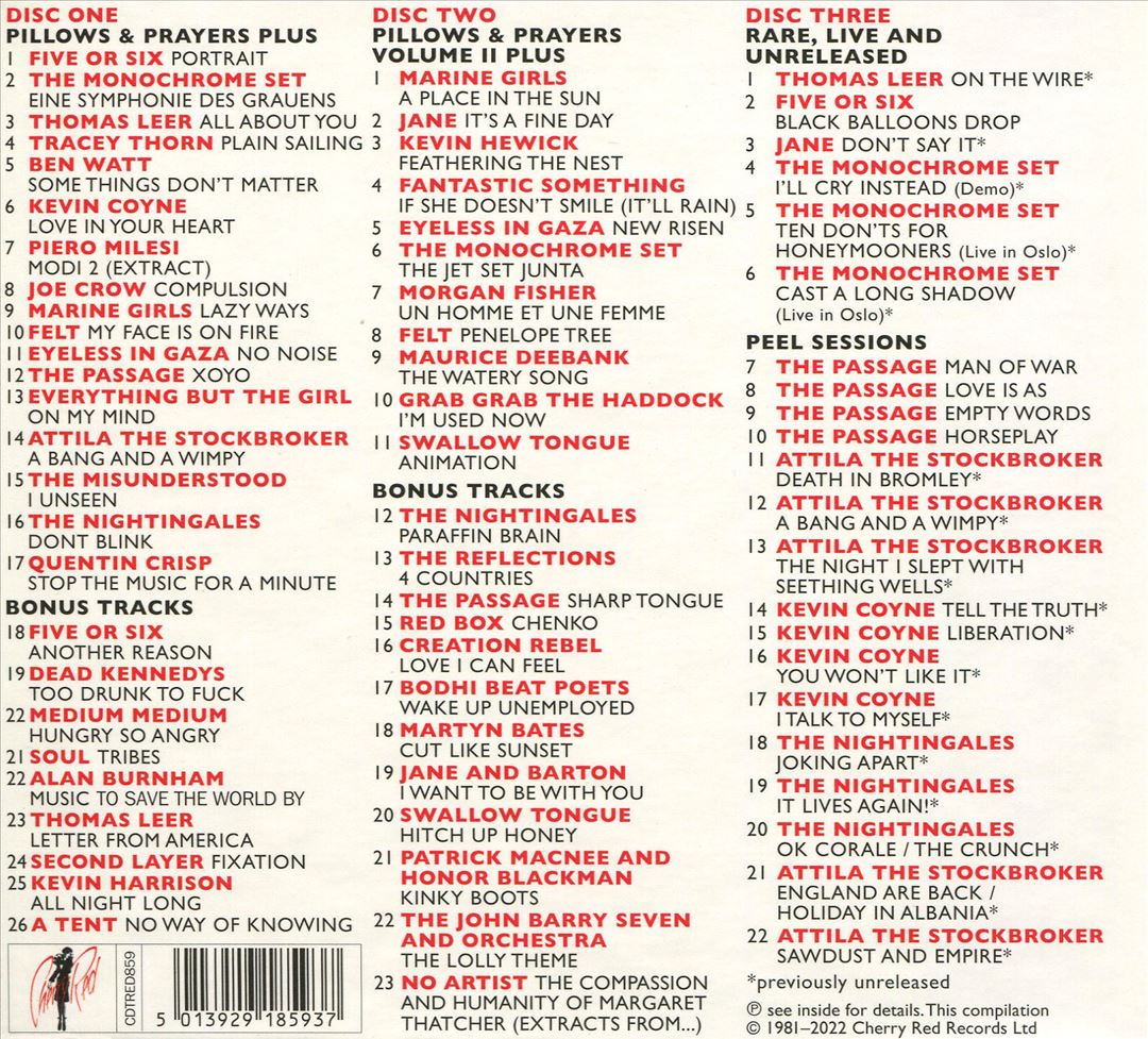 Pillows & Prayers: Cherry Red 1982-1983 [40th Anniversary Edition] cover art