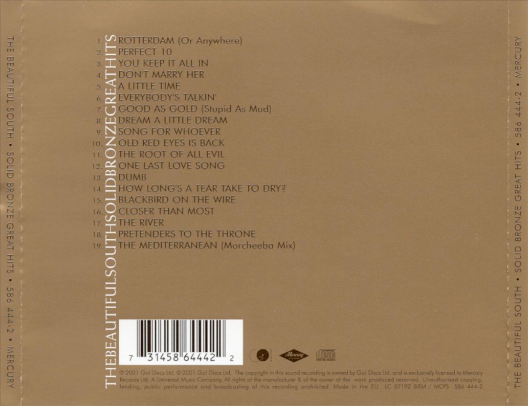 Solid Bronze: Great Hits cover art