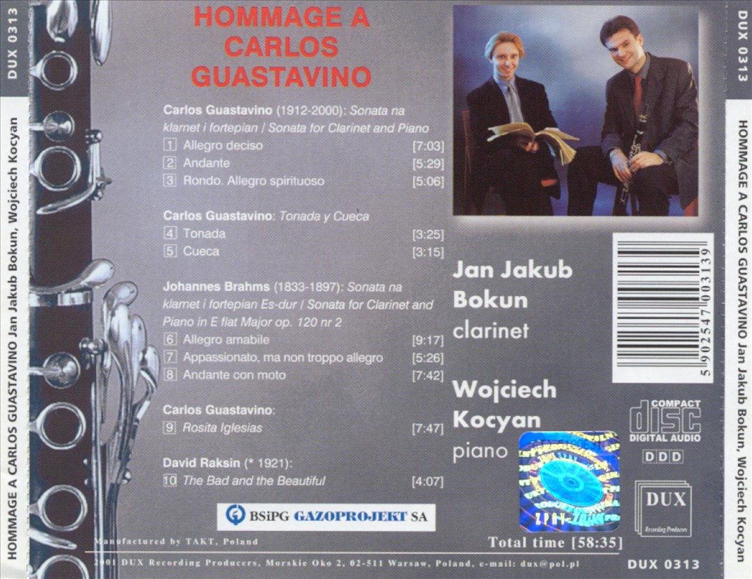 Hommage à Carlos Guastavino cover art