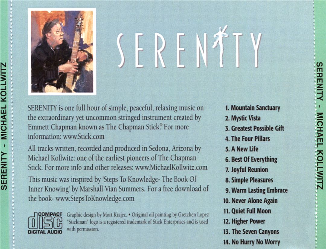 Serenity: Peaceful Music on the Chapman Stick cover art