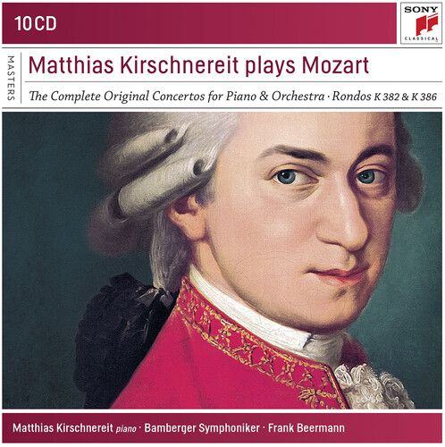 Matthias Kirschnereit plays Mozart: The Complete Original Concertos, Rondos K.382 & K.386 cover art