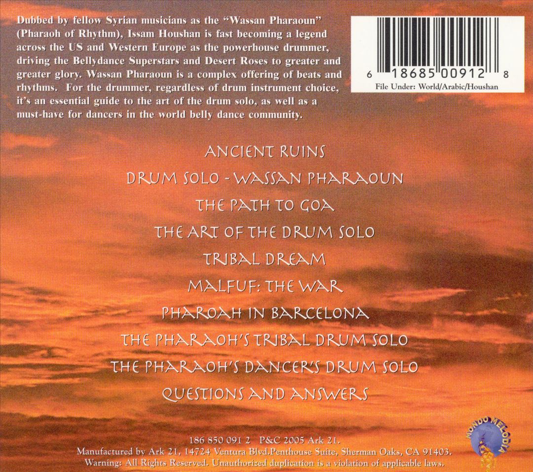 Wassan Pharaon cover art