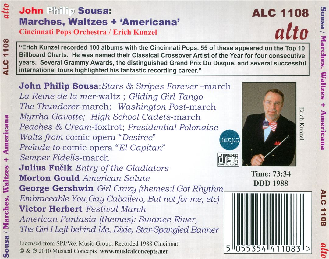 Sousa: Marches, Polkas & Americana cover art