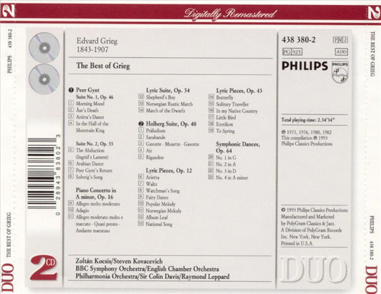Best of Grieg cover art
