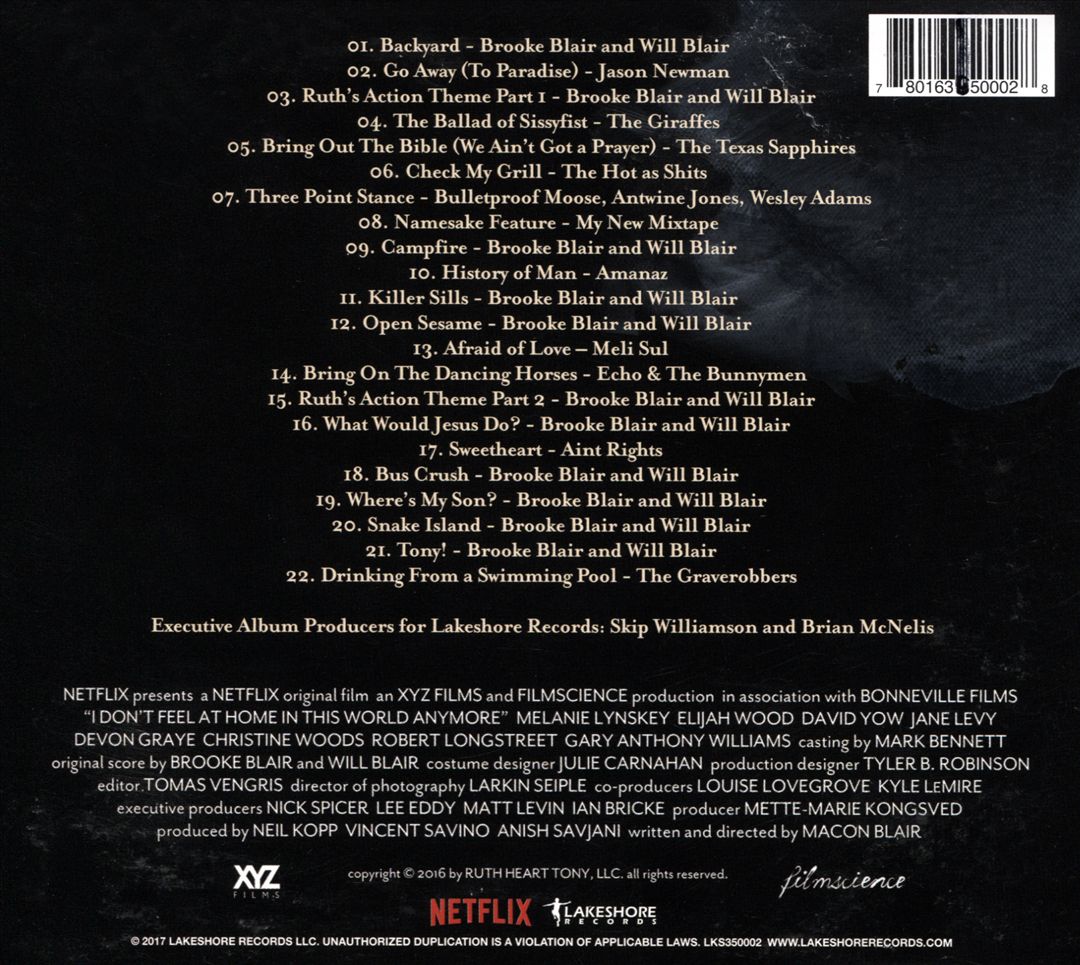 I Don't Feel at Home in This World Anymore [Original Motion Picture Soundtrack] cover art