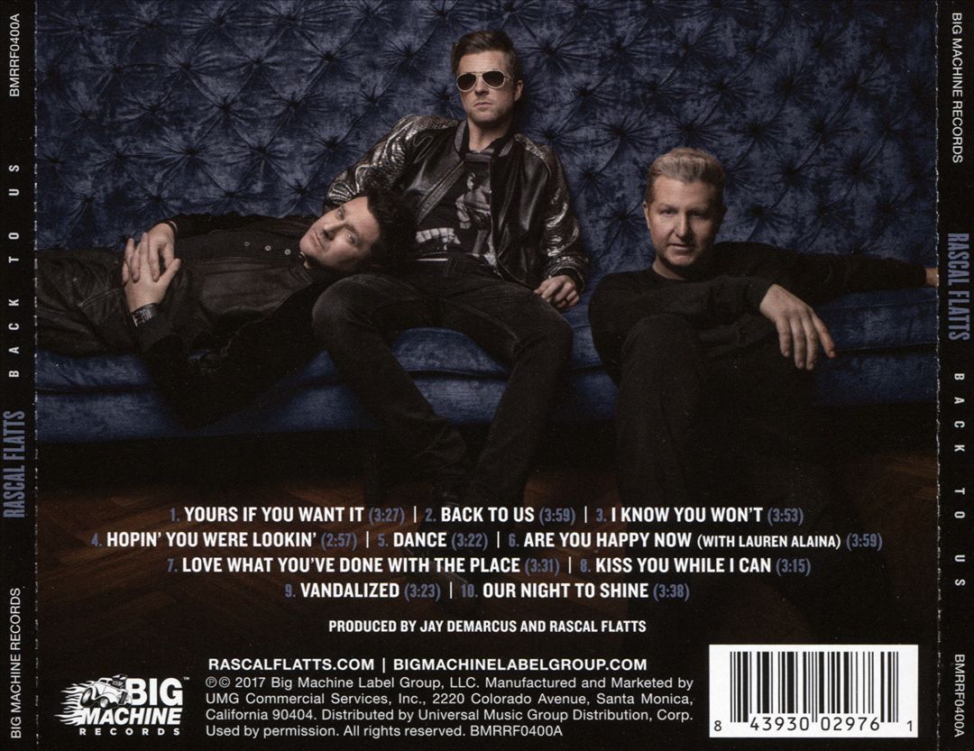 Back to Us cover art