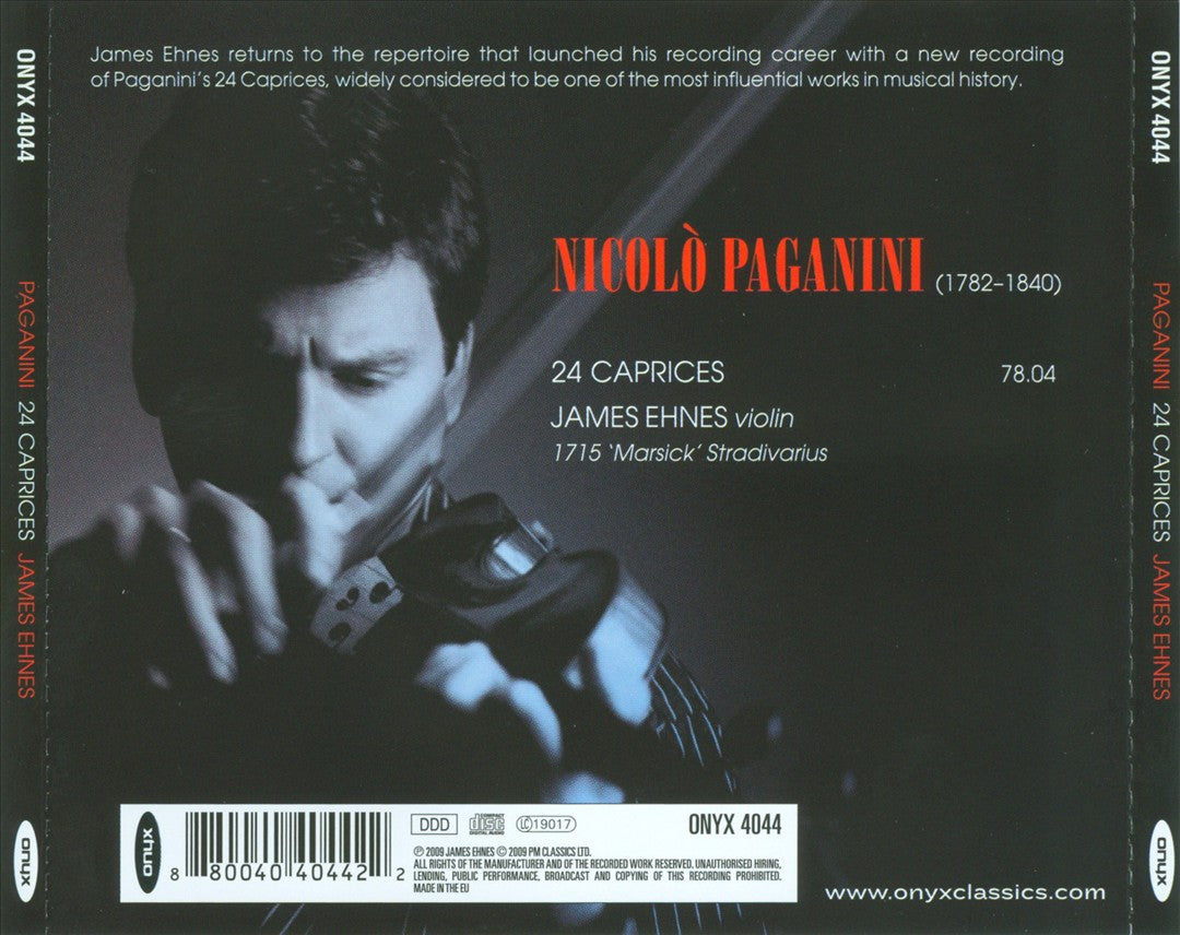 Paganini: 24 Caprices [2009 Recording] cover art