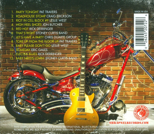 Blues Bureau’s Rowdy Roadhouse Blues cover art