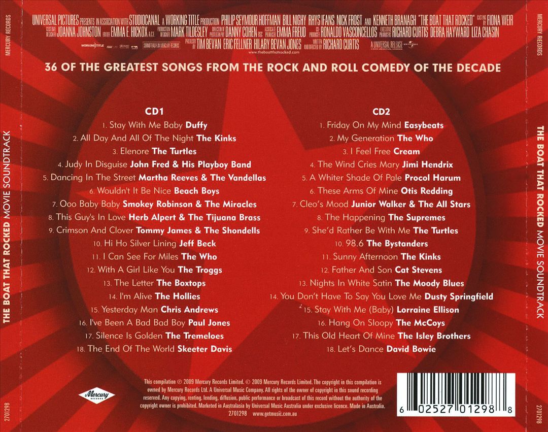 Boat That Rocked [Movie Soundtrack] cover art