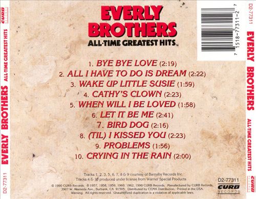 All-Time Greatest Hits cover art