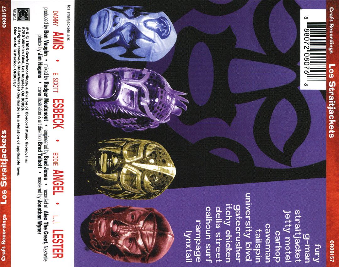 Utterly Fantastic and Totally Unbelievable Sound of los Straitjackets cover art