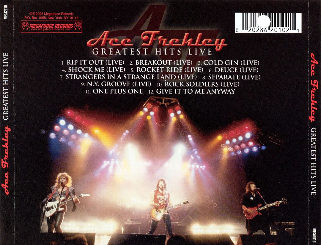 Greatest Hits Live cover art