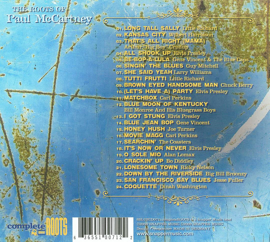 Roots of Paul McCartney cover art