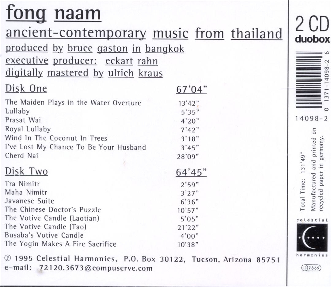Ancient-Contemporary Music from Thailand cover art