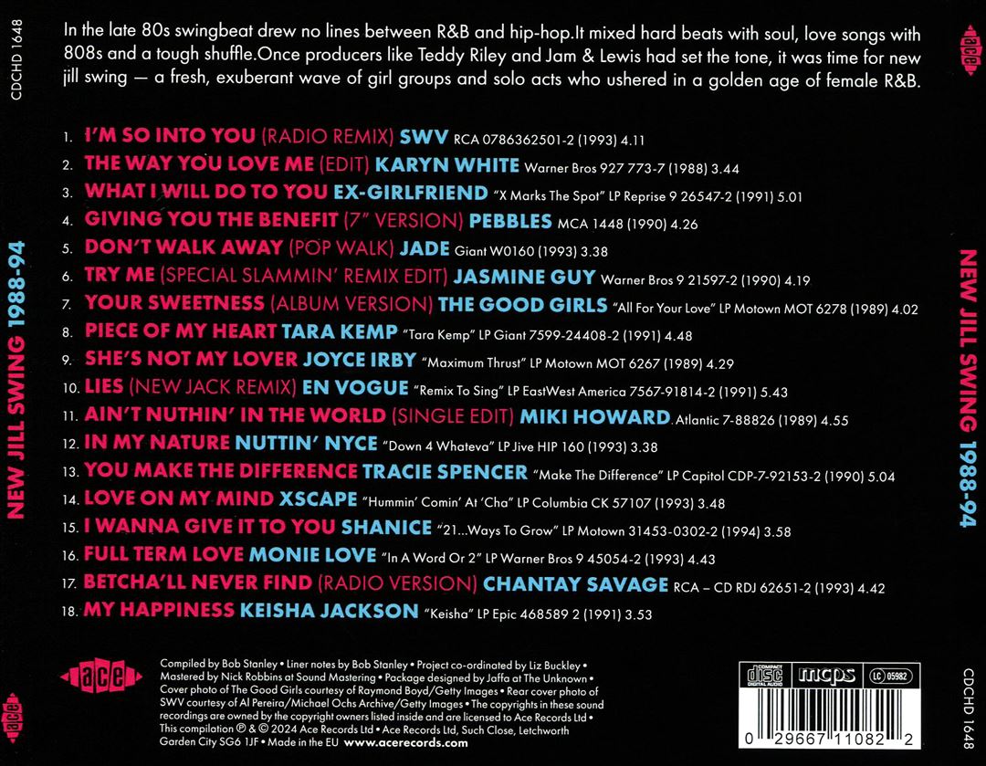 New Jill Swing 1988-1994 cover art