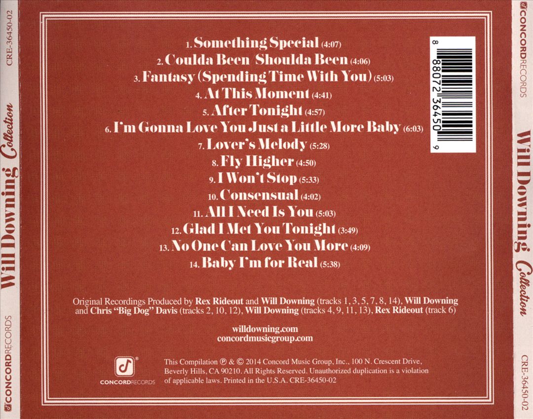 Will Downing Collection cover art