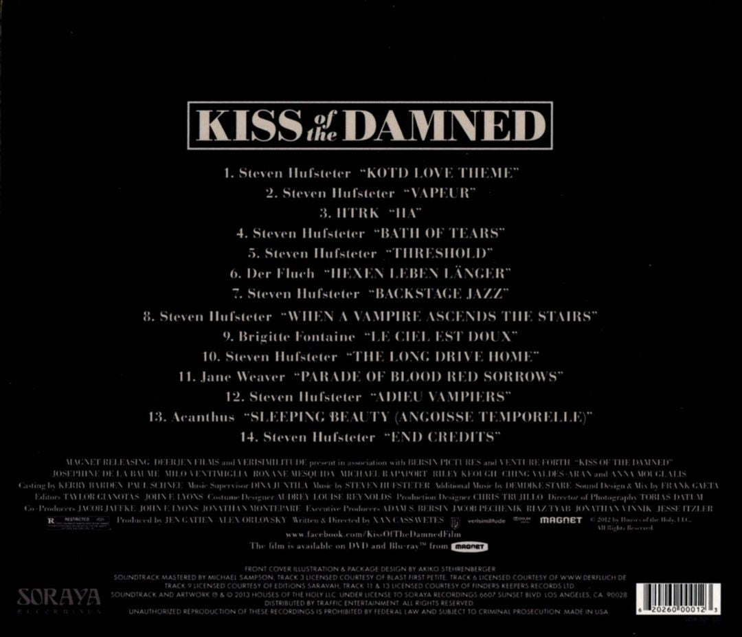 Kiss of the Damned [Original Motion Picture Soundtrack] cover art