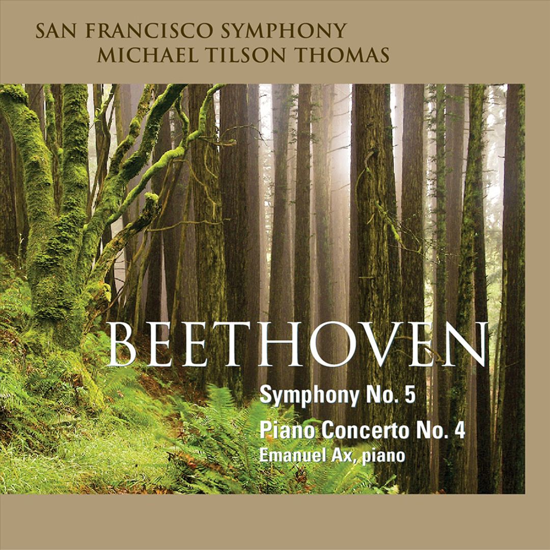 Beethoven: Symphony No. 5; Piano Concerto No. 4 cover art