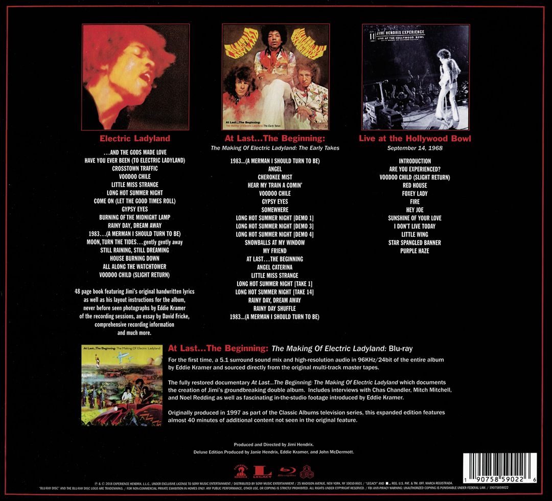 Electric Ladyland [50th Anniversary Deluxe Edition] cover art