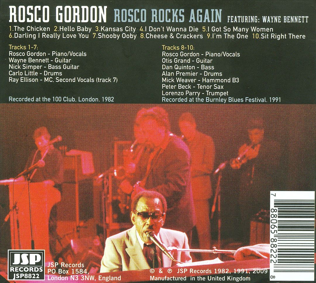 Rosco Rocks Again cover art