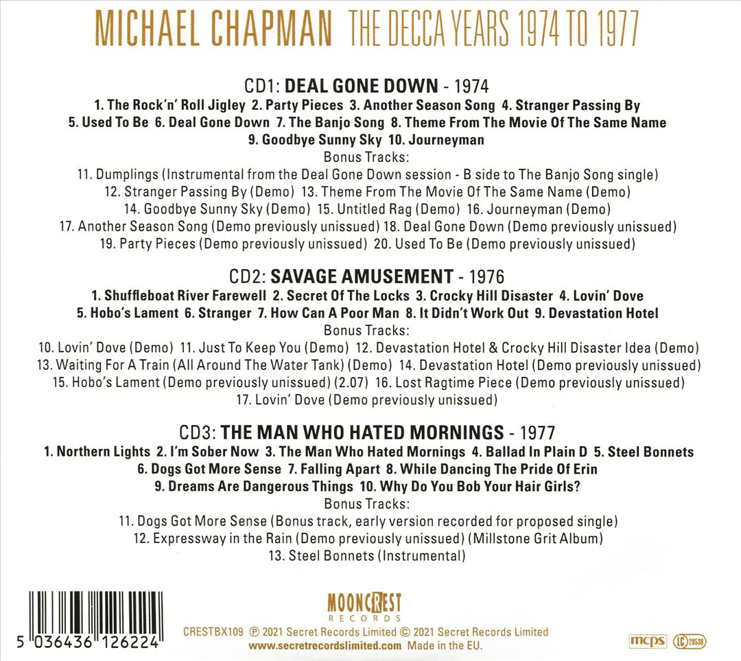 Decca Years 1974-1977 cover art