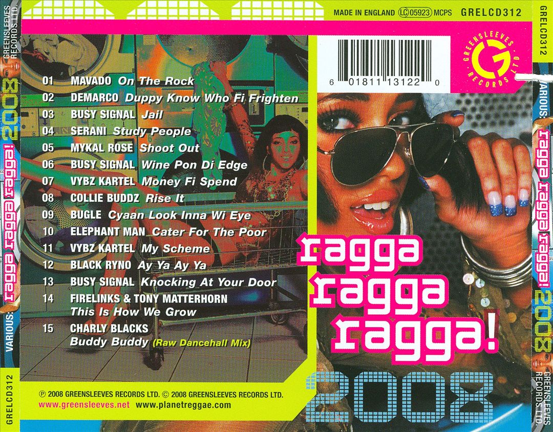 Ragga Ragga Ragga 2008 cover art