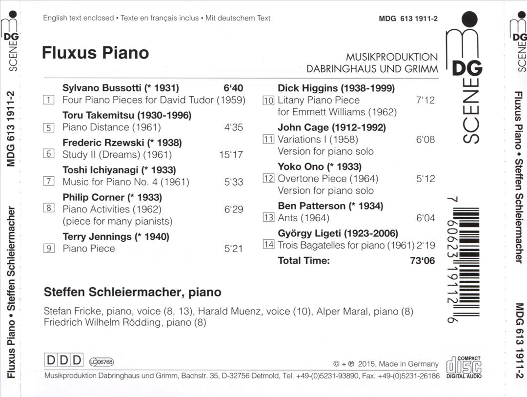 Fluxus Piano cover art