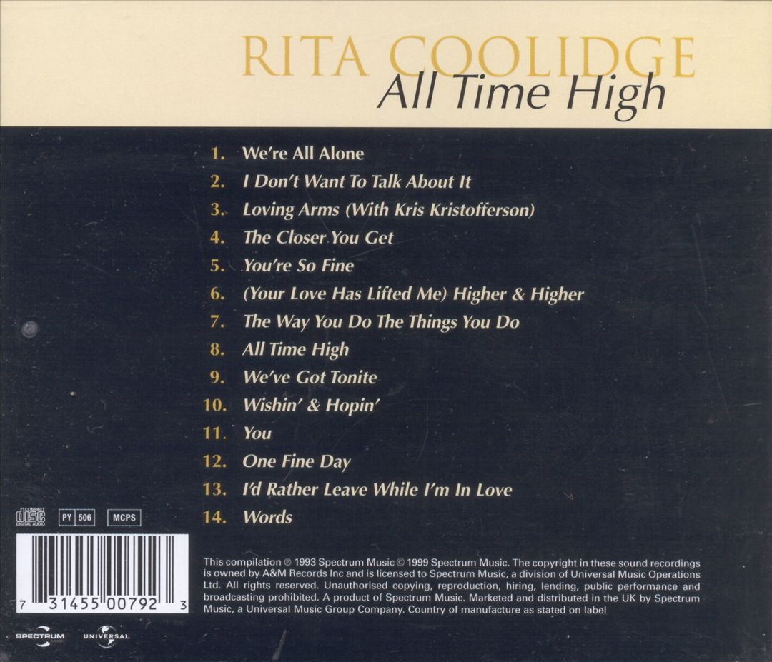 All Time High cover art