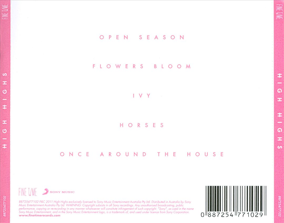 High Highs cover art