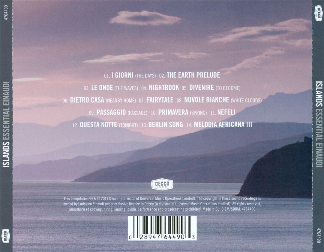 Islands: Essential Einaudi cover art