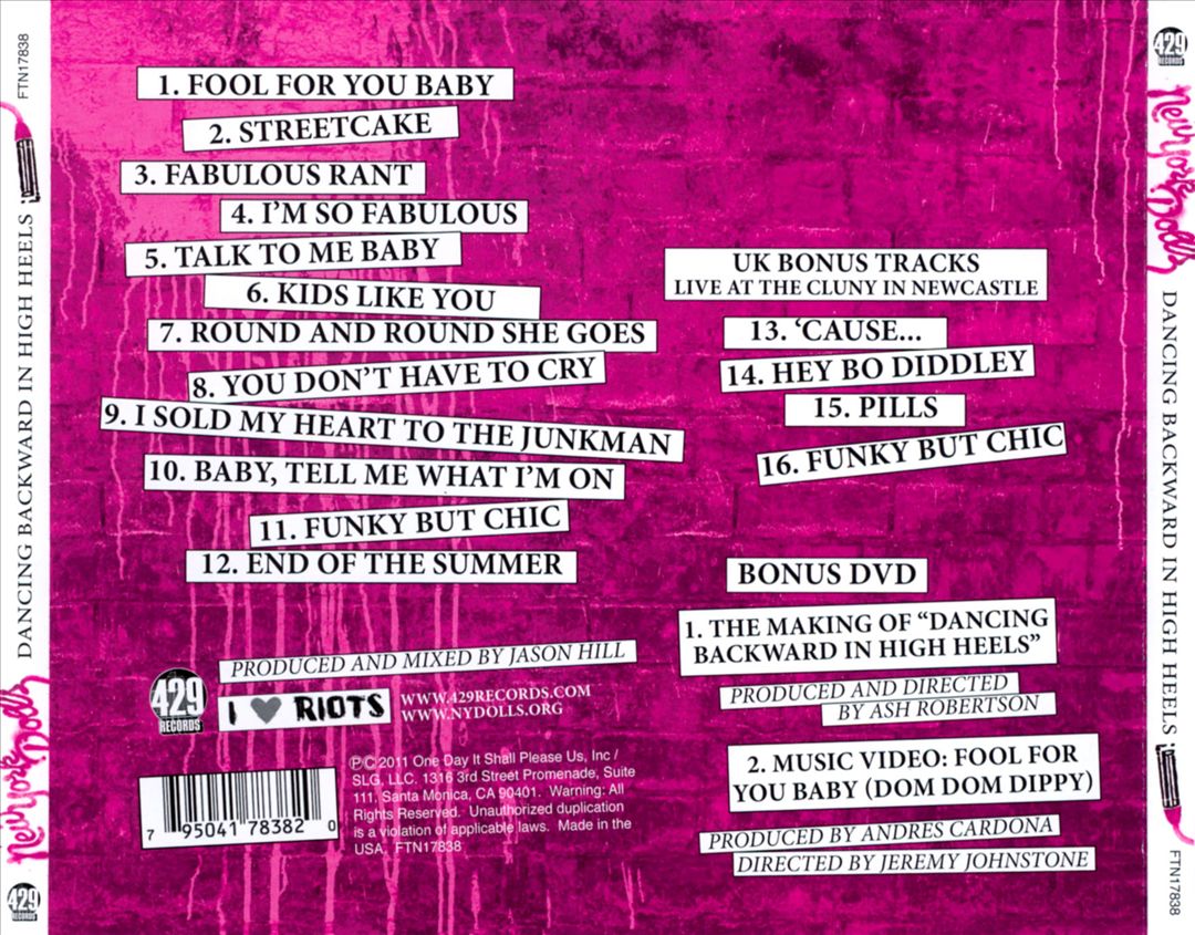 Dancing Backward In High Heels cover art