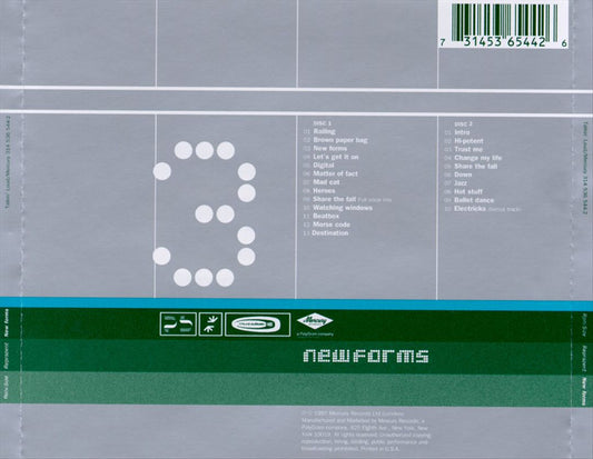 New Forms [Single Disc] cover art