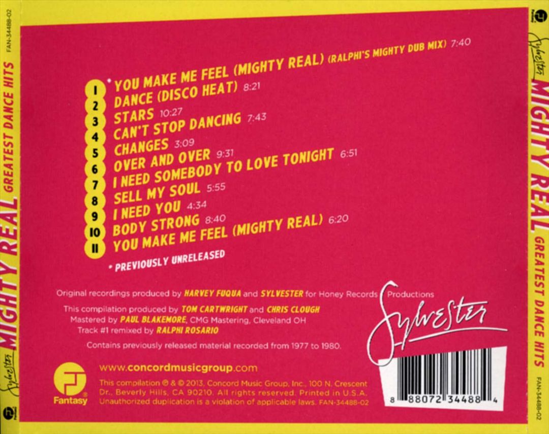 Mighty Real: Greatest Dance Hits cover art