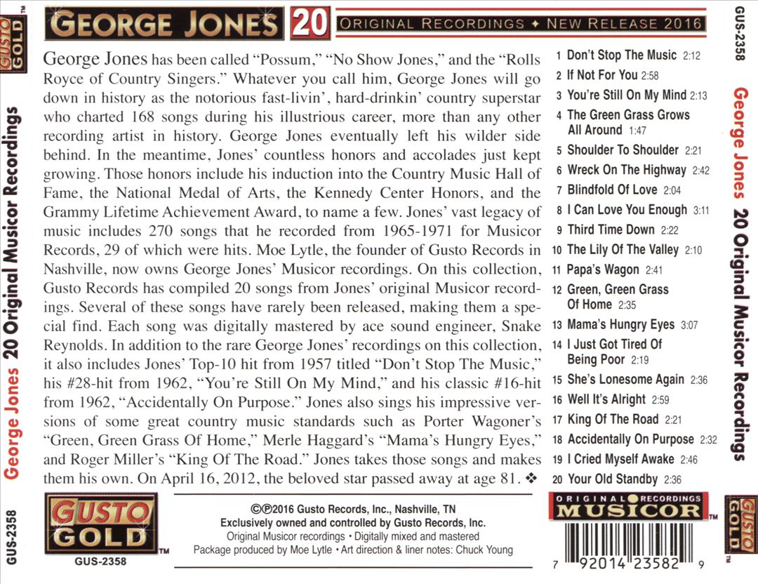 20 Original Recordings cover art