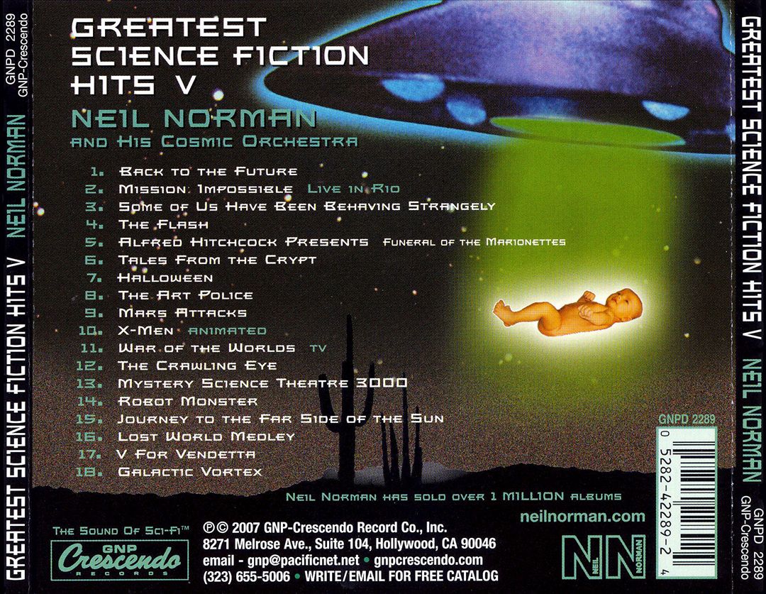 Greatest Science Fiction Hits, Vol. 5 cover art