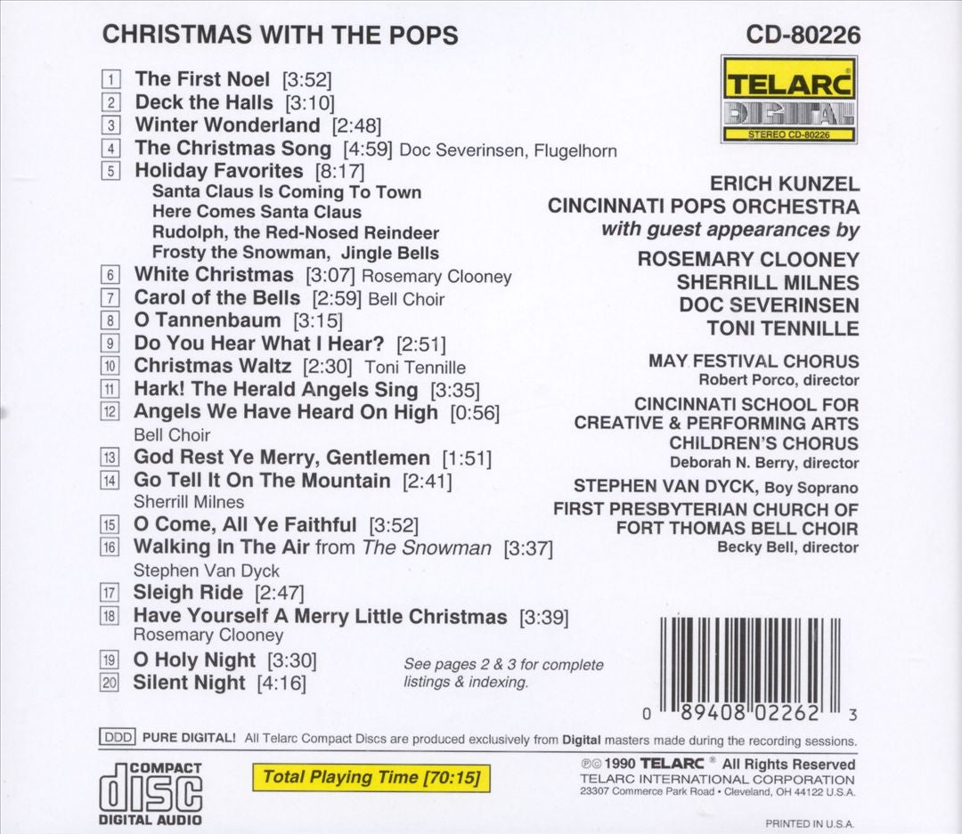 Christmas with the Pops cover art