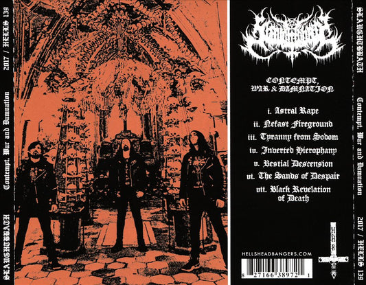 Contempt, War and Damnation cover art