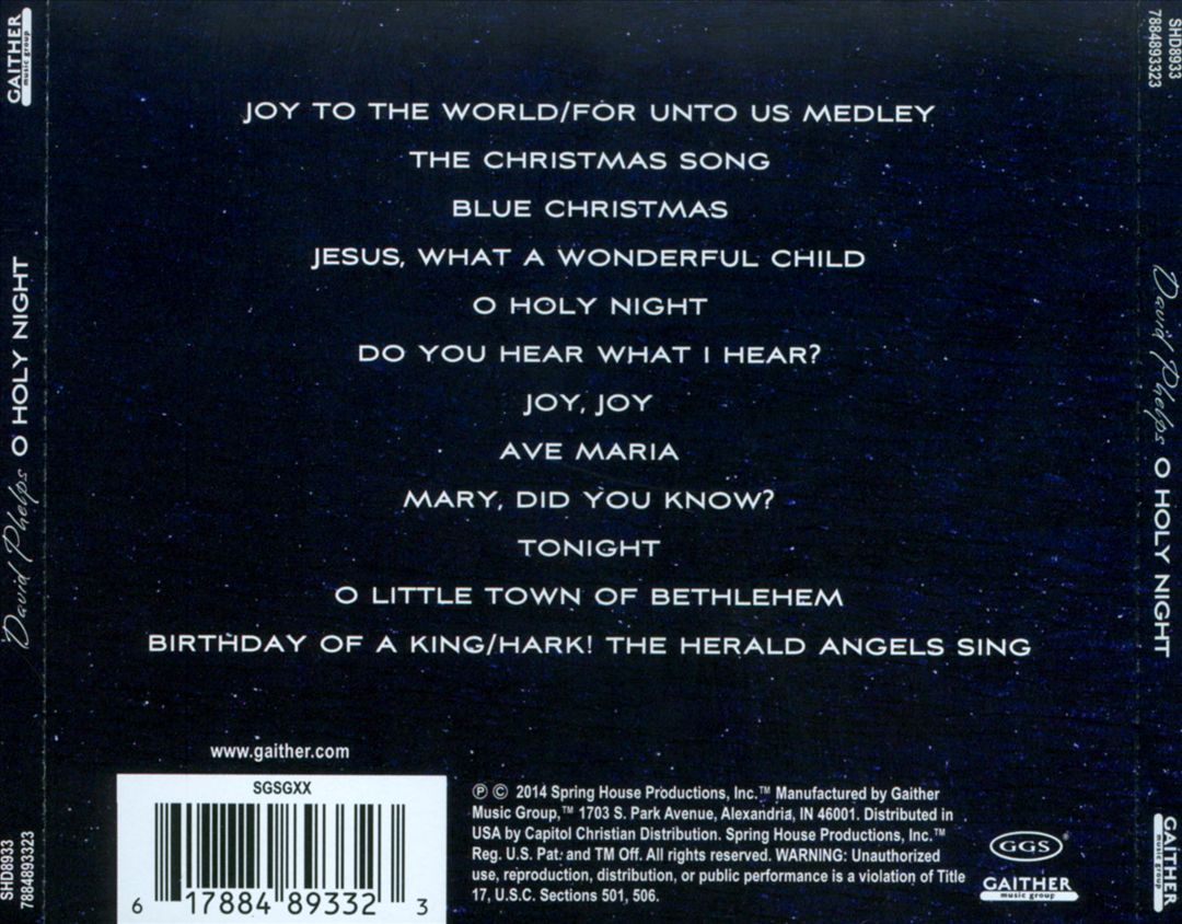 O Holy Night: Christmas Favorites cover art