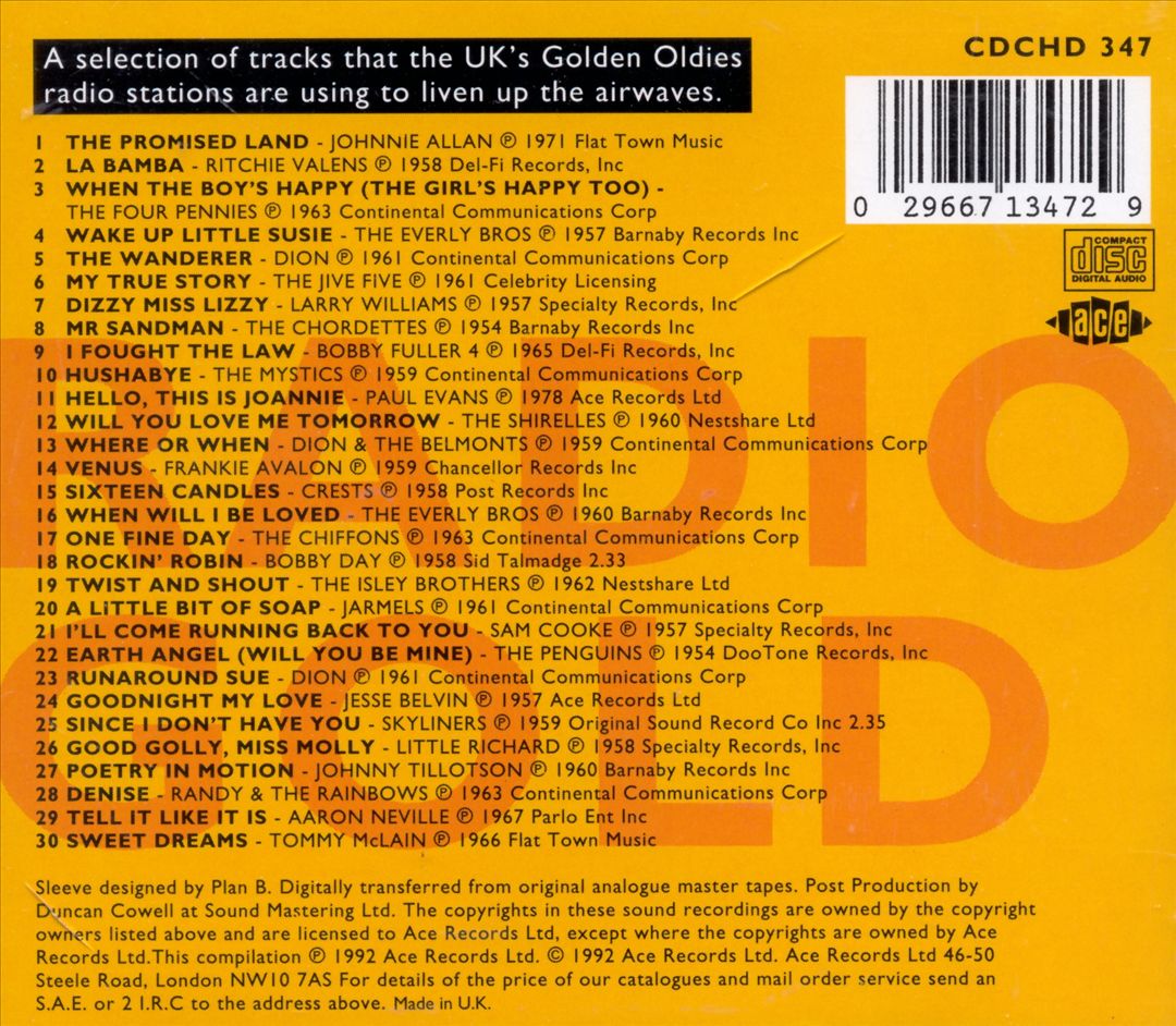 Radio Gold [Ace] cover art