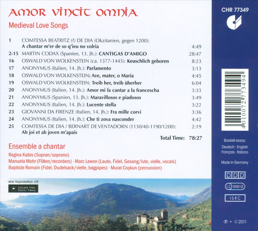Amor Vincit Omnia cover art