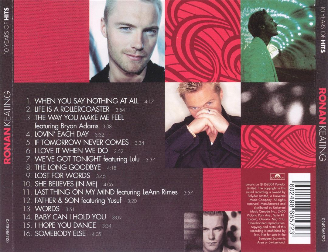 10 Years of Hits cover art