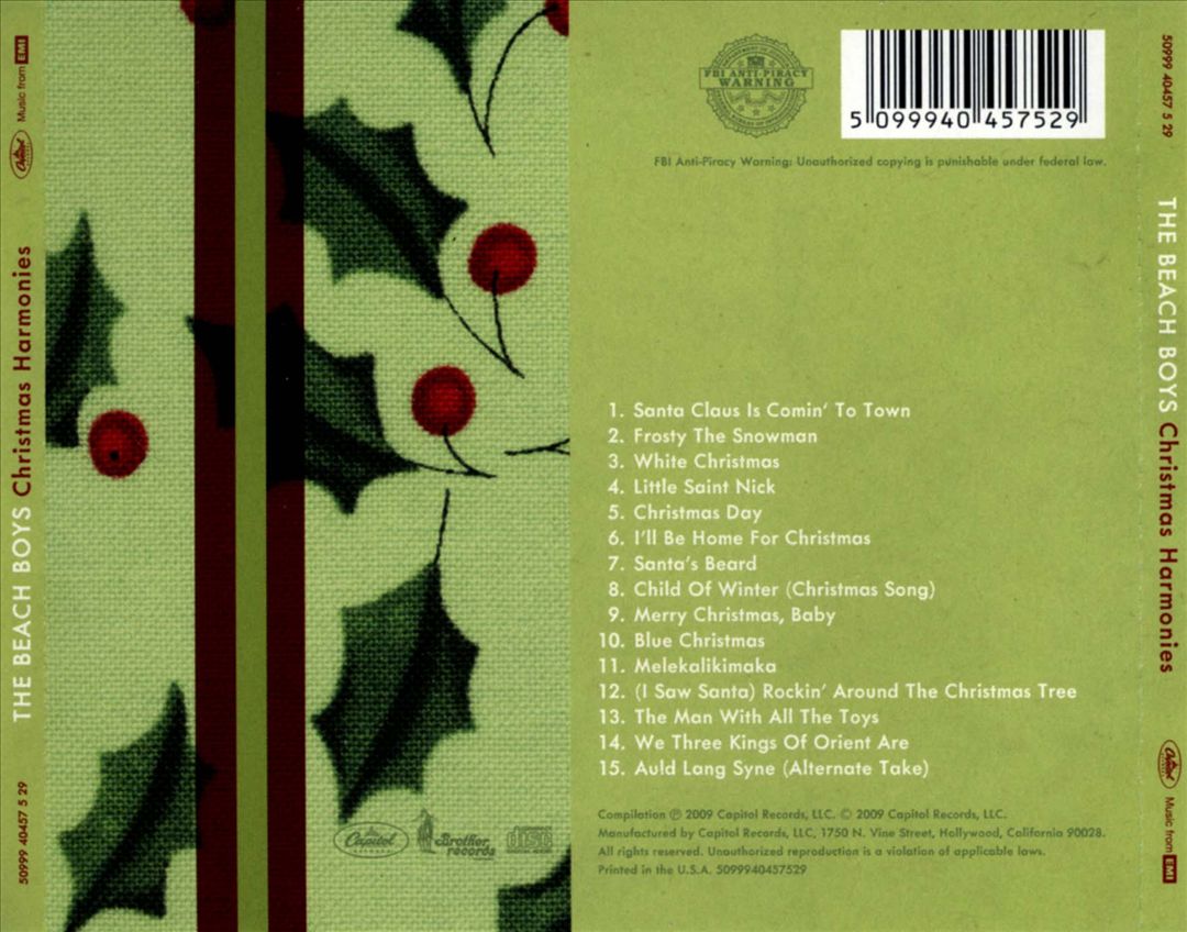 Christmas Harmonies cover art