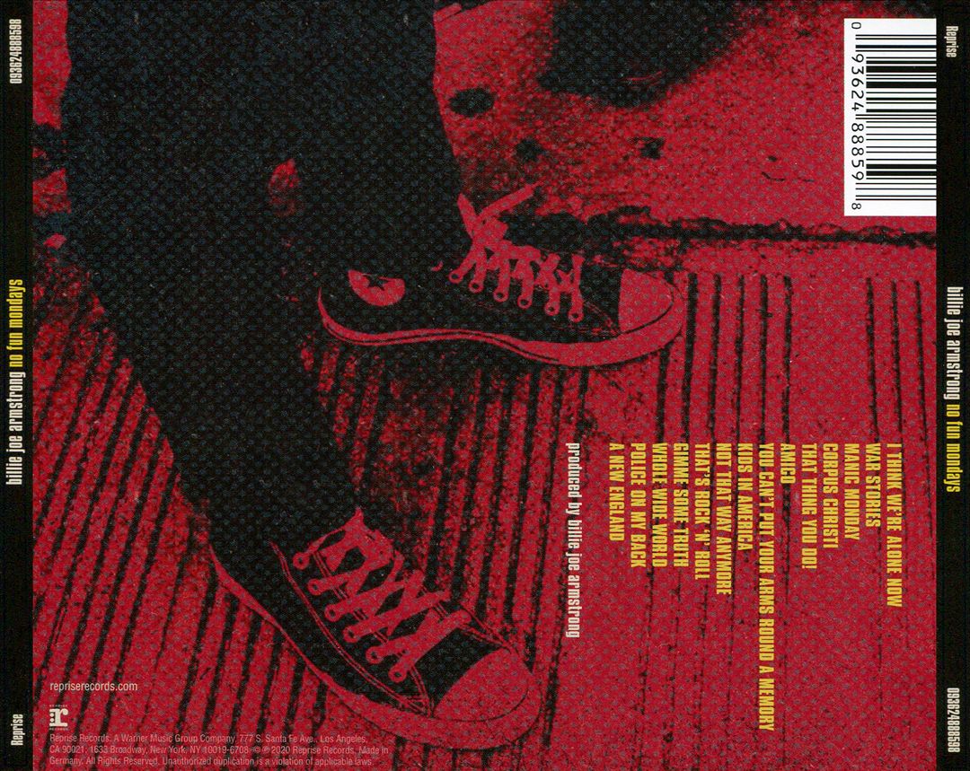 No Fun Mondays cover art