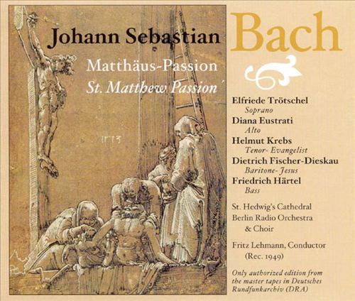 Bach: St. Matthew Passion cover art