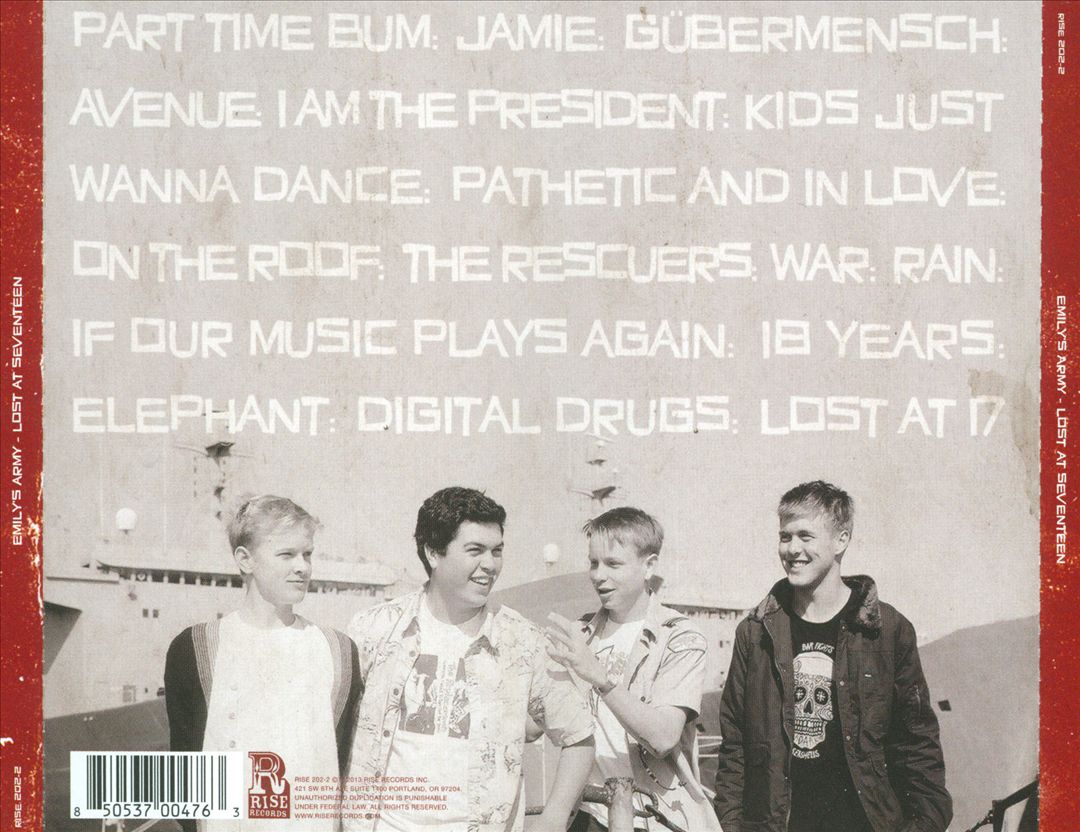 Lost at Seventeen cover art