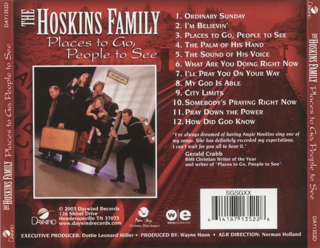 Places to Go, People to See cover art