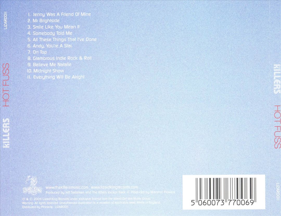 Hot Fuss [UK] cover art