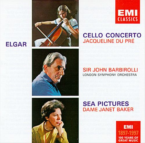 Elgar: Cello Concerto; Sea Pictures cover art