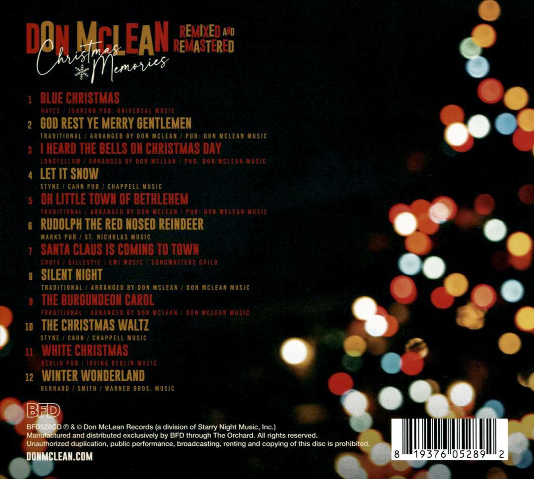 Christmas Memories [Remixed & Remastered] cover art