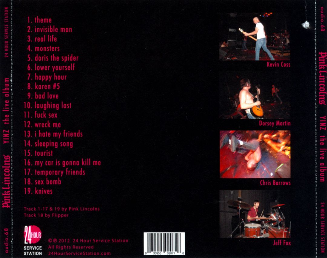 Yinz: The Live Album cover art